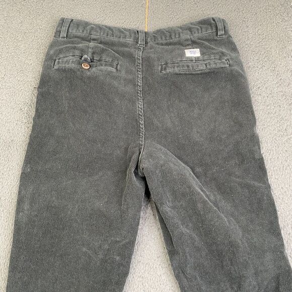 Katin Corey Corduroy Pants Mens 29x29 Gray Slim Straight Stretch - Picture 13 of 14